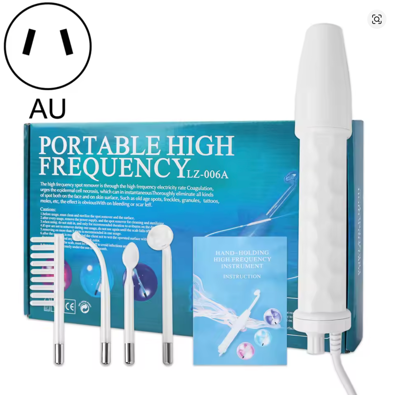 High-Frequency Facial Wand