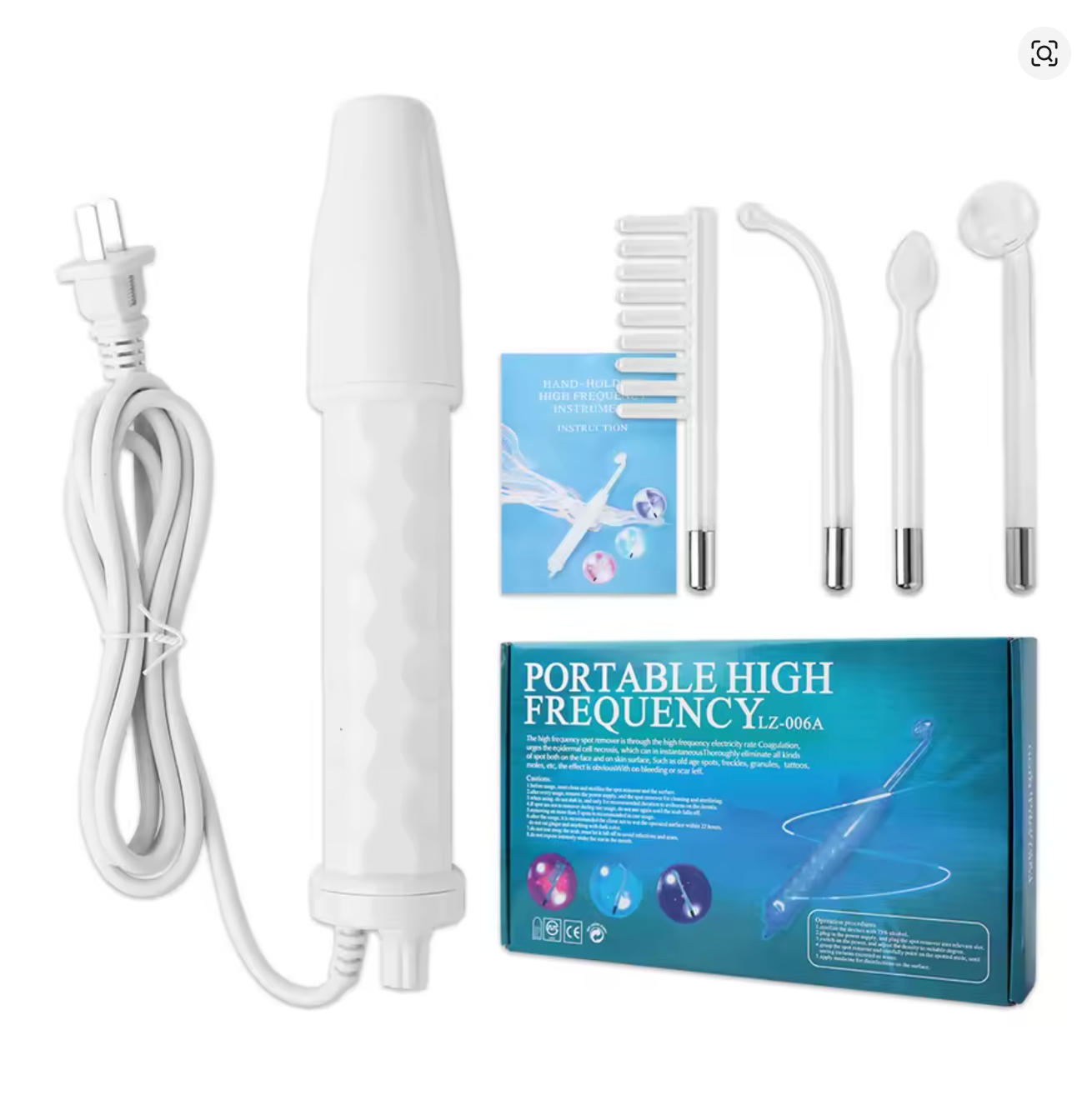 High-Frequency Facial Wand