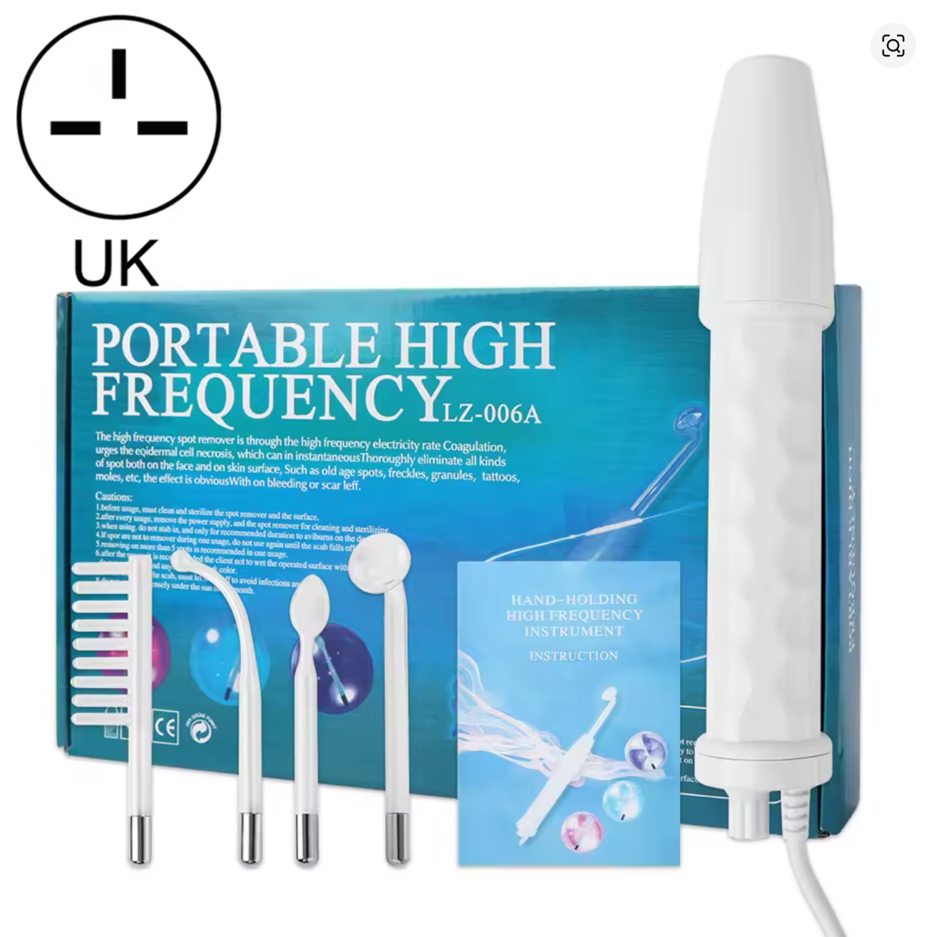 High-Frequency Facial Wand