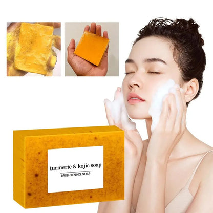 Hand made Turmeric and Lemon Kojic Acid Soap
