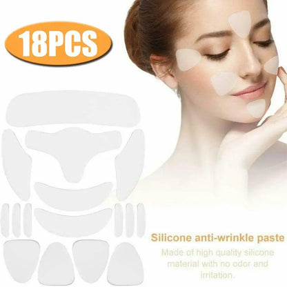 18/16/7  Pcs Anti Wrinkle Sticker Silicone Reusable