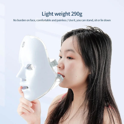 Rechargeable Facial LED Mask 7 Colors