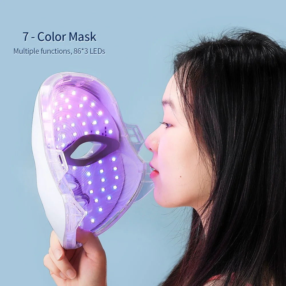 Rechargeable Facial LED Mask 7 Colors