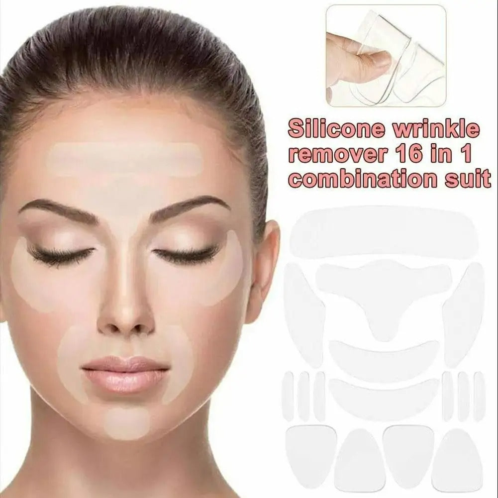 18/16/7  Pcs Anti Wrinkle Sticker Silicone Reusable