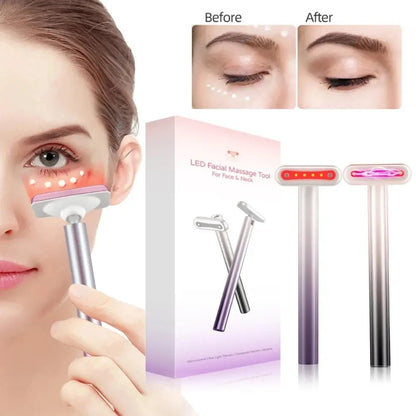 Microcurrent Eye Massager LED facial massage tool