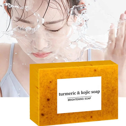 Hand made Turmeric and Lemon Kojic Acid Soap
